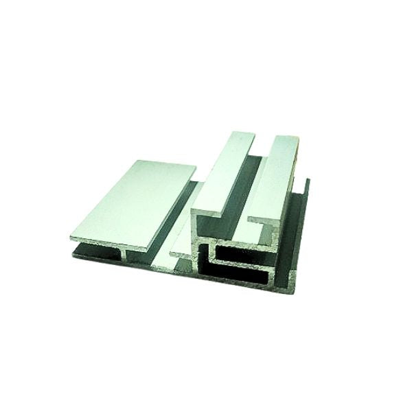 Perfil de aluminio una cara 60mm x 6 mm