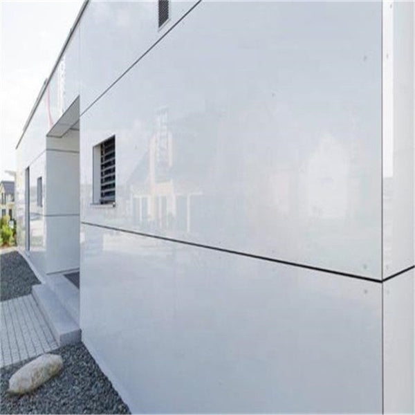 aplicación alucubond blanco