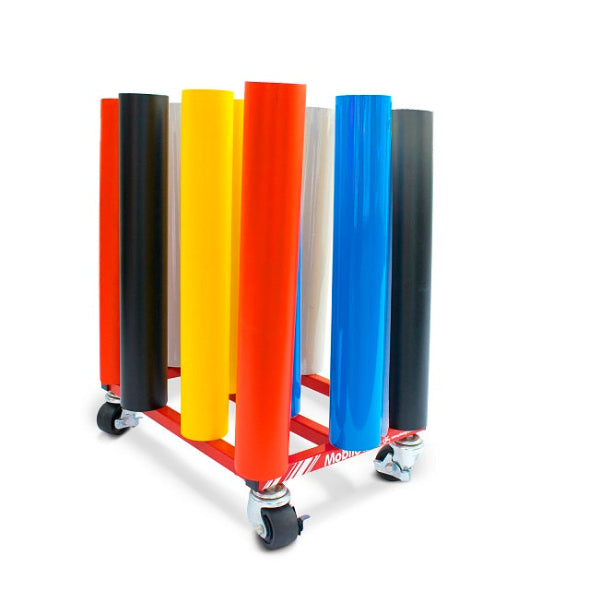 organizador de rollos de vinilo 12 Rollos