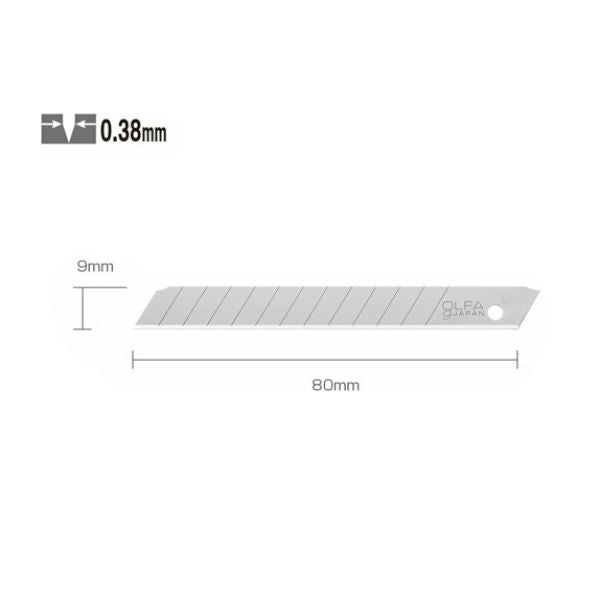 10 Cuchilla Olfa ASB-10 x 10 UND