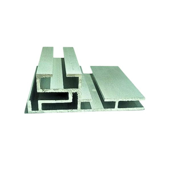 Perfil de aluminio una cara 60mm x 6 mm