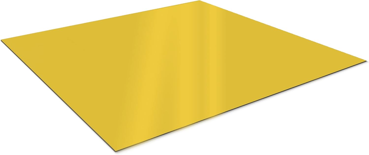 LAMINAS DE ACRILICO ESPEJO DORADO