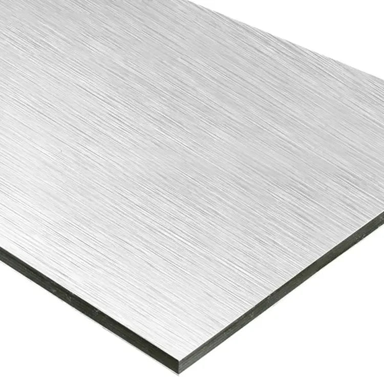 LAMINAS DE ALUCOBOND BRUSHED SILVER