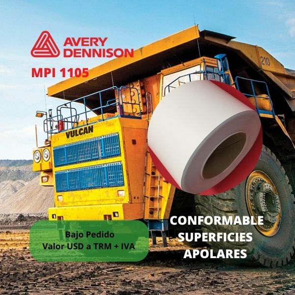 Vinilo Avery| MPI 1106 | AP CONFORMABLE SUPERFICIES APOLARES|