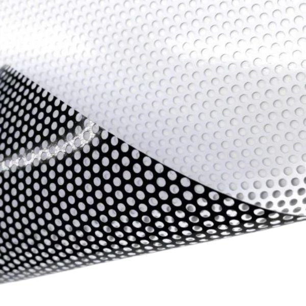 Vinilo Avery microperforado MPI3707 | Rollo 1.06 × 50 m | PVC
